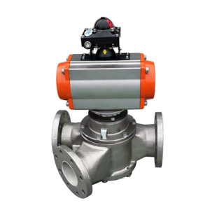 Pneumatic branch valve