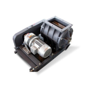 Through-type rotary feeder